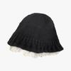 Korean Lazy Style Gray Knitted Hat for Women In Autumn and Winter Wool Fisherman Hat Showing Face Small Warm Basin Hat Autumn and Winter Warm