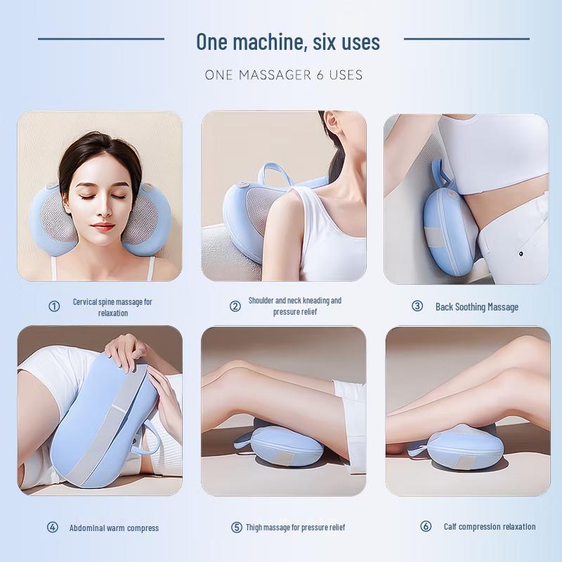 Aux Multi-functional Body Massager Pillow