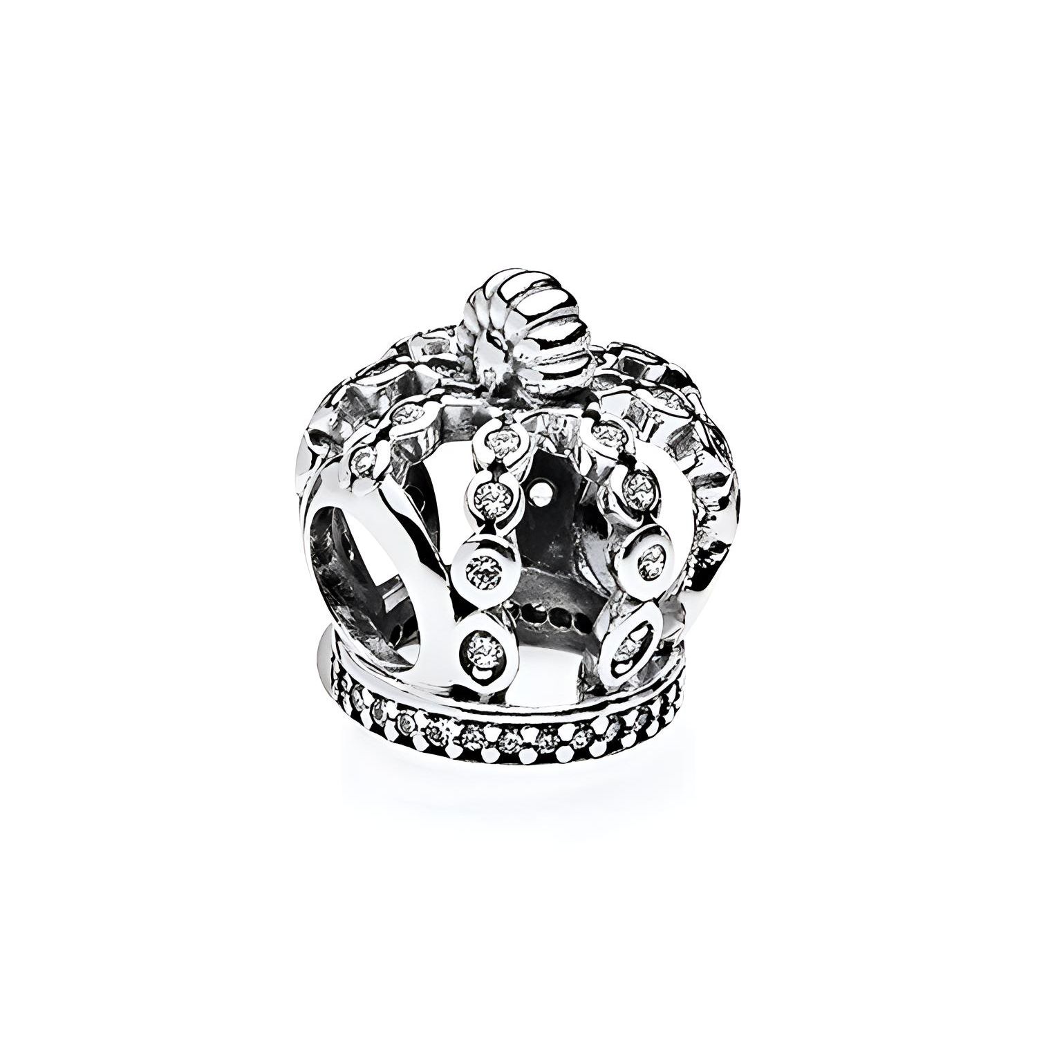 Pandora Trendy Versatile 925 Silver Pendant Unisex pendant 792058CZ Silver,F