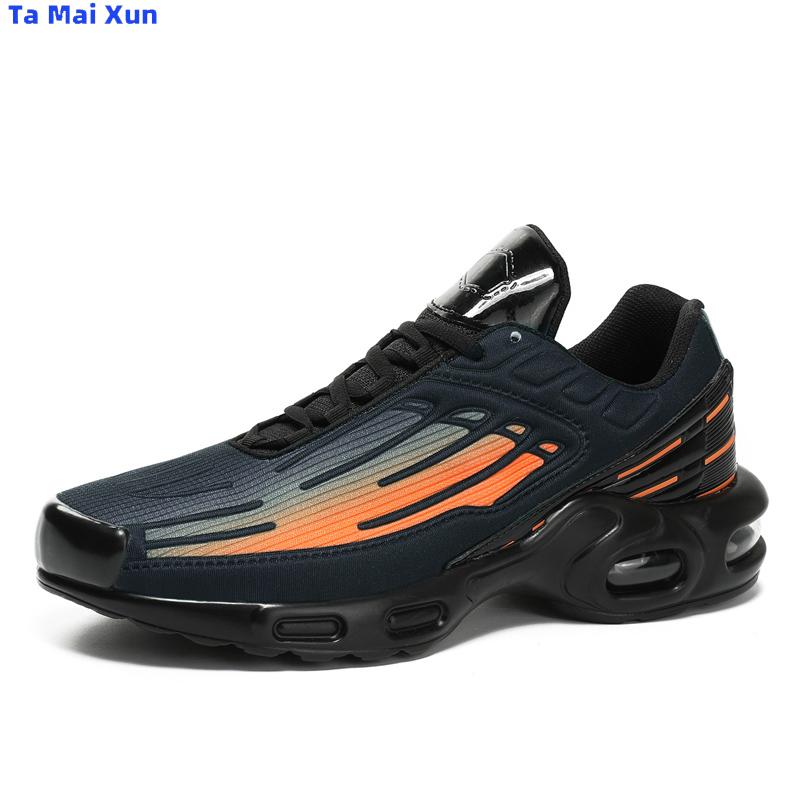 Men's Casual Sports Shoes Mesh Comfortable Air Cushioned Cushioning Running Shoes Low-top Wear-resistant Outdoor Women Sneakers