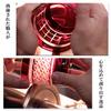Soy Sauce Hirota Glass Edo Kiriko Soy Sauce X 100 Made In Japan Dispenser 272-AN Dispenser, Spring/Camellia Design, 6.0 H11.3 Cm, Ml, 273417,