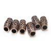 20Pcs Metal Tube Spacer Beads Accessories Tibetan Silver Gold Copper Alloy Big Hole 3.5mm Beads for Bracelet DIY Jewelry Making