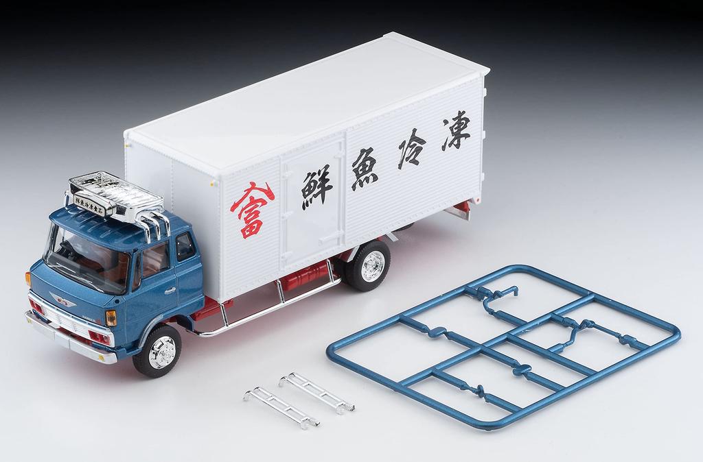 Tomytec Tomica Limited Vintage Neo Scale Hino Ranger KL545 Panel Van Finished Model 1/64 LV-N243c (Blue) -