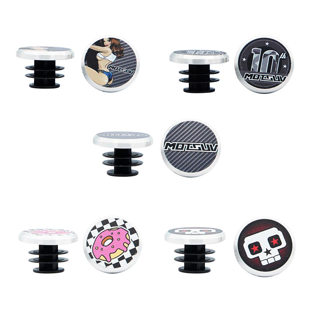 

MOTSUV 1 пара ручек для горного и шоссейного велосипеда, колпачки на руль велосипеда