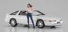 Hasegawa Toyota Supra A70 Twin Turbo 1990 Figure Plastic Model SP614 1/24 2.0GT w/Girls (Car)