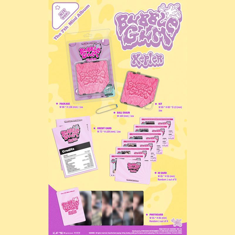 Kep1er The 7th Mini Album [BUBBLE GUM] (KiT Ver.)