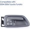 2Pcs Interior Door Handles Driver & Passenger Side For 2001-2007 Toyota Sequoia, 2000-2004 Avalon, 2004-2006 Tundra - Crew Cab ONLY - Four Full-Sized