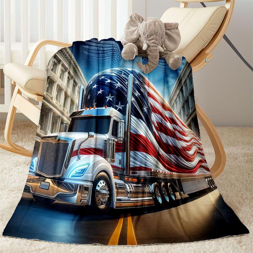 Kw Heavy Trucks Blanket Ultrasoft Great For Bedding Picnics Livingroom Four Seasons Universal Modern Birthday Christmas Gift Blanket