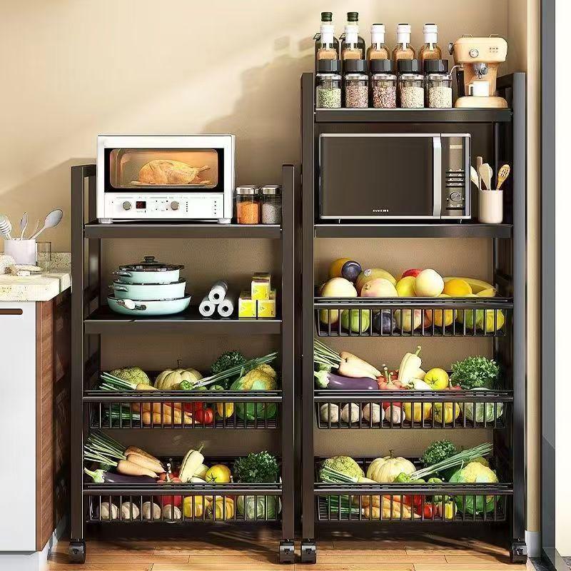 Kitchen Storage Rack for Cleaning Supplies and Organization