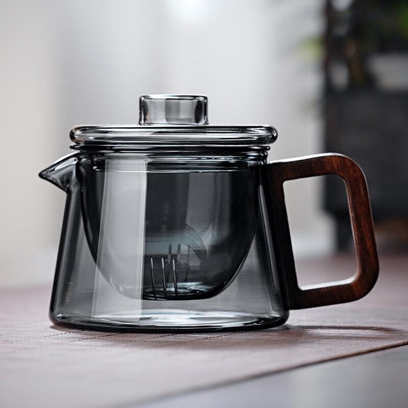 Quandu Heat-Resistant Glass Teapot with Infuser
