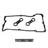 Perimeter Gasket and Inner Gasket Set for E46 E87 E90, 3 Piece Rubber Engine Valves Cover Kit for Maintenance, Cover Service, Routine Repair, and
