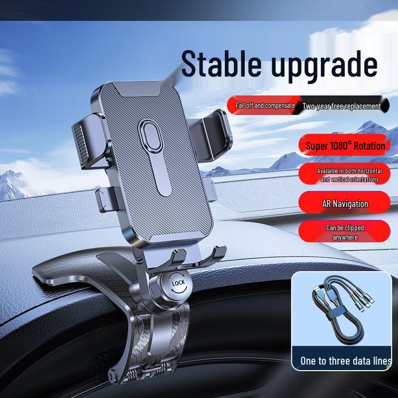 2025 Shockproof Car Phone Holder for Center Console & Dashboard