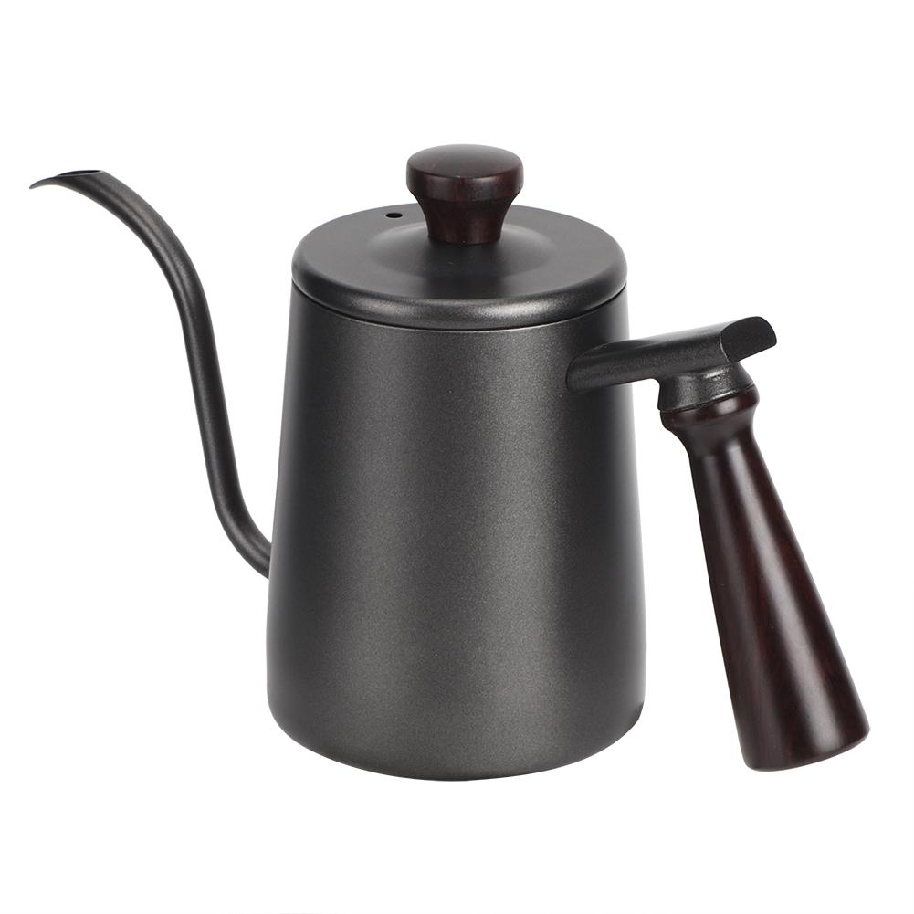 700ml Stainless Steel Water Tea Coffee Pot Long Narrow Spout Kettle for Home Use
