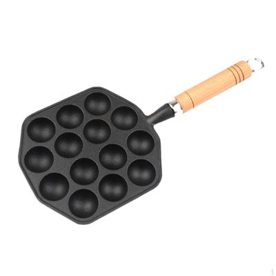 Takoyaki Pan Barbecue Plate Cookware Cooking Nonstick Ball Maker Baking for