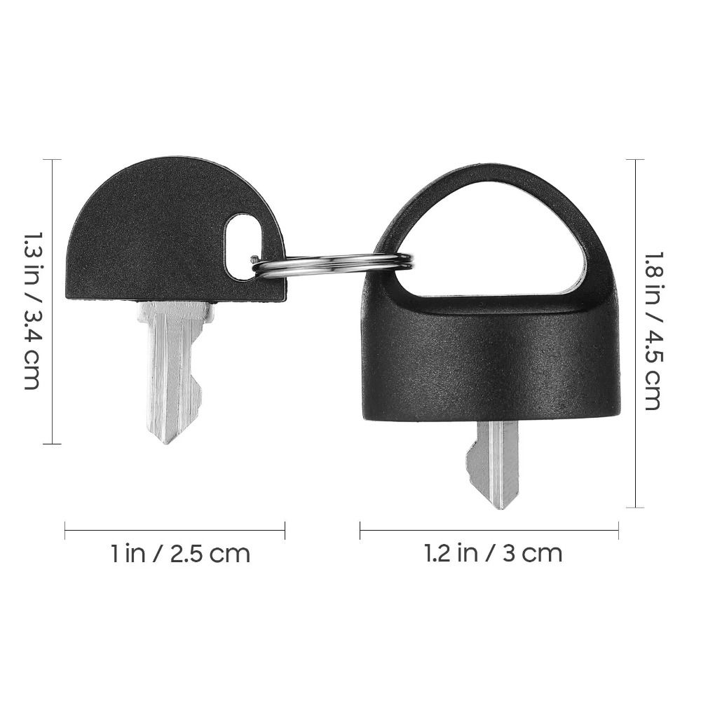 Black Electric Vehicle Transportation Key Metal Travel Scooter Key Mobility Scooter Key  Travel Use