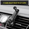 Car Phone Holder Base: Non-Obstructive Side Vent Mount for In-Car Navigation
