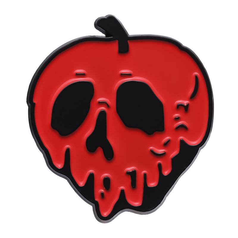 

Уникальная металлическая декоративная брошь-пин с забавным дизайном Хэллоуина: привидение, тыква и череп. Идеально подходит для осенней одежды. XZ9091