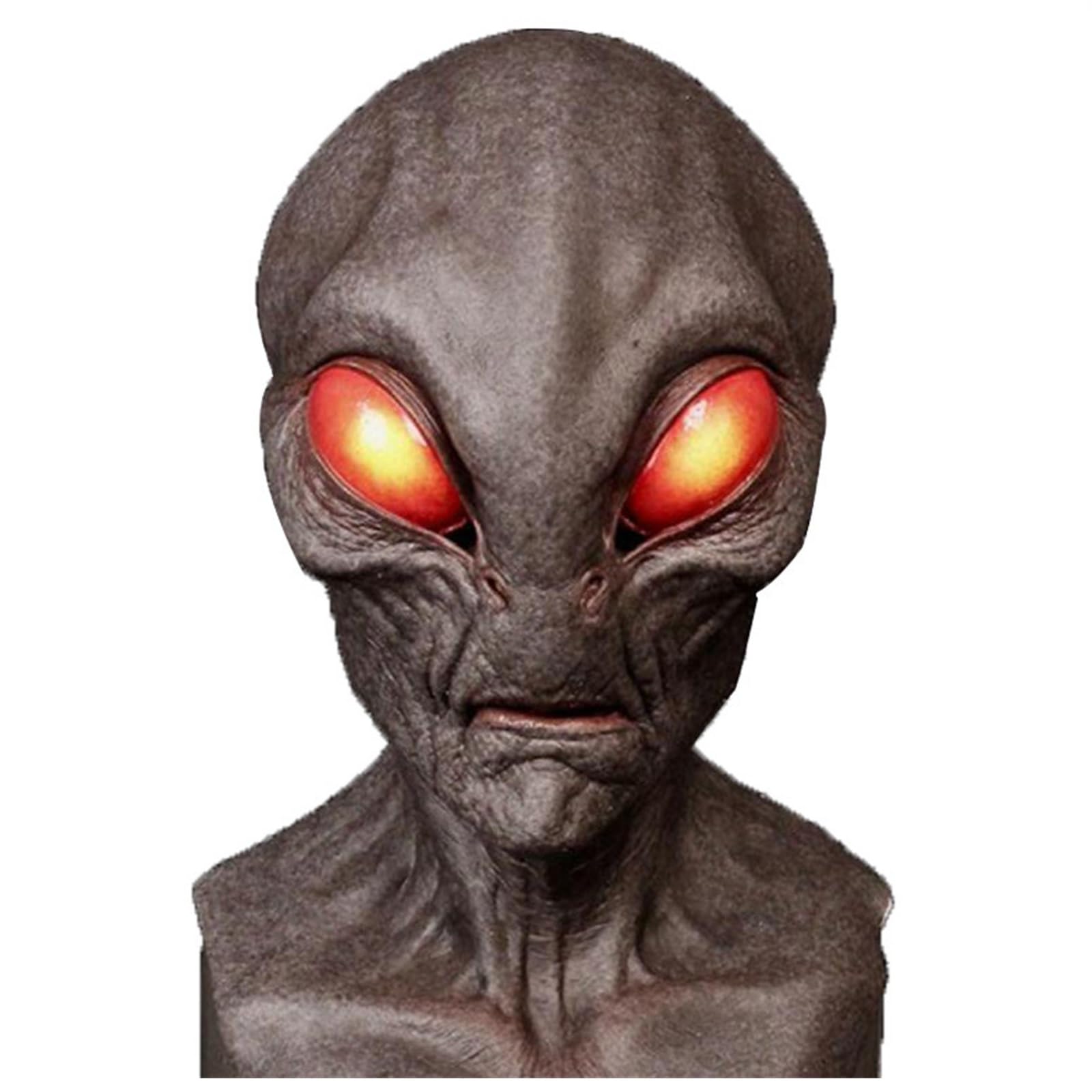 Halloween Alien Mask Realistic Evil Latex