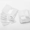 Aluminum Foil Nail Polish Remover Strips with Cotton Pads