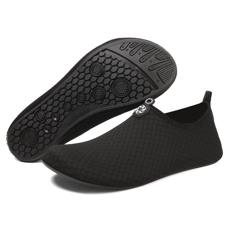

Breathable Non-Slip Soft-Soled Indoor Fitness Shoes for Yoga & Dance - Unisex Training Shoes 37 чёрный