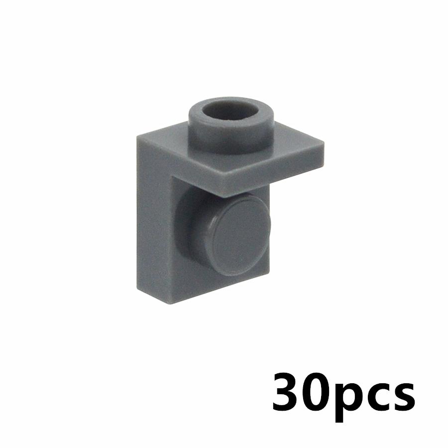 30PCS MOC Compatible Assembles Particles 36840 MOC 1x1-1x1 Inverted Side Bump Plate For Building Blocks Parts Educational Bricks