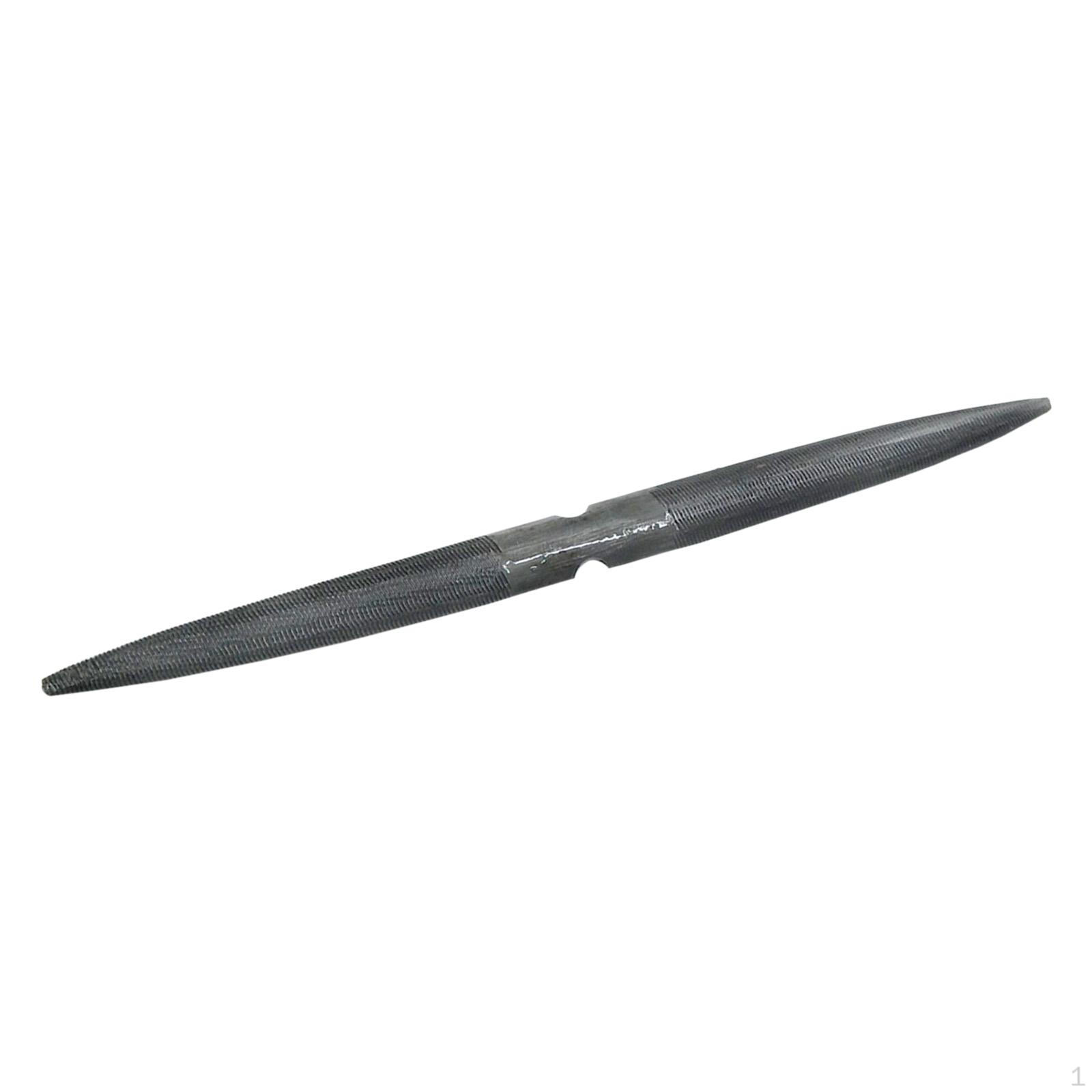 8 Inch Double Head Half Round Files Sharp Steel Flat waxes File for Models Plastics Wood
