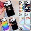 LGBT Rainbow Cloud Phone Case For iPhone 17 Air 14 15 13 12 Max Cover For Apple 16e 11 Pro Max Plus Coque
