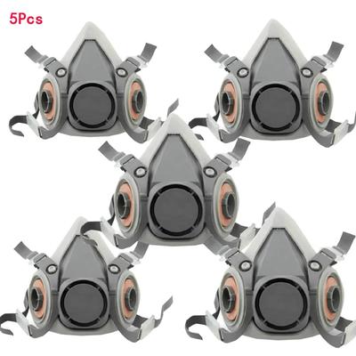 Μισή Μάσκα Κατάλληλη Για Φίλτρα 3M 6001/6002/6004 Βιομηχανική Μάσκα Αναπνοής 6200 Μάσκα Αερίων Σώμα Βαφή Ψεκασμού Διακόσμηση ΑντιΣκόνη Μάσκα 6200