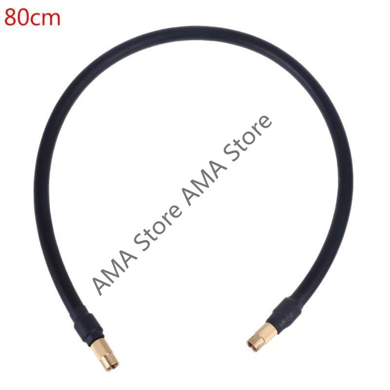 X7JF Flexible Hose Connector for Air Compressor Tire Inflation Tube Cycling Equipment Tire Inflator Extension Tube
