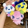 Bandai Chibi Tamagotchi Plush Doll Soft Stuffed Cute Bag Charm Keychain Backpack Hanging Ornament Mametchi Mimitchi Sweet Rabbit