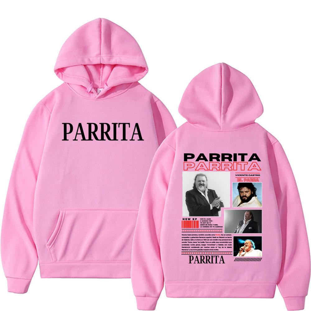 Hot Sale Limited Parrita Music Album Tour Graphic Hoodie Men Women Classic Oversized Comfort Hoodies Fashion Vintage Sweatshirts