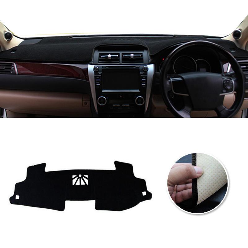 For Toyota Camry XV50 50 2012 2013 2014 2015 2016 2017 Car Dashboard Cover Sun Shade Mat Avoid Light Pad Anti-UV Case Carpets