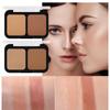 MISS ROSE Polvere per contouring in polvere per trucco viso per ragazza squisita 2 in 1