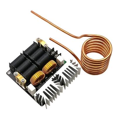 1000W Induktionsheizgerät ZVS für Metallschmelzen, Härten und Glühen mit alternativem Tiegel und hochwertigem PCB-Design