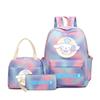 Student Schoolbag Large-Capacity Printing Junior High School College Student Casual Simple Backpack