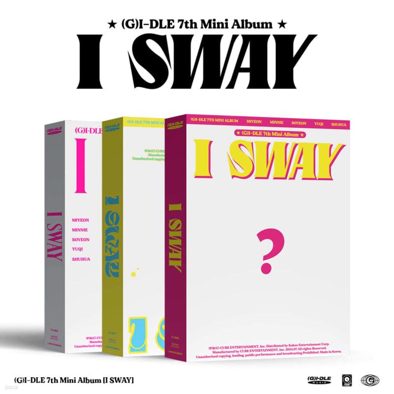 (G)I-DLE - 7th Mini Album: I SWAY [1 out of 3 randomly sent]