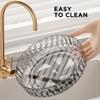 360° Rotating Plastic Storage Rack Bathroom Storage Organizer Kitchen Snack Food Oil Seasoning Bottle Storage Rack Fruit Tray