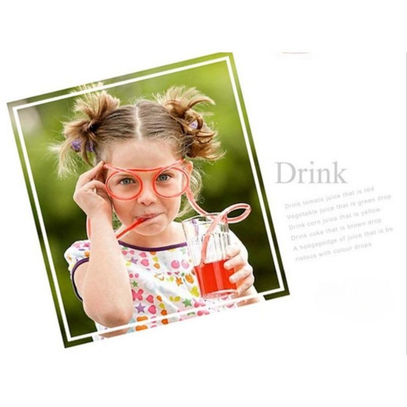 Creative and Fun Glasses Straws, Funny Straws, Party Straws