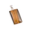 Natural Tiger's Eye Gemstone Handmade 925 Solid Silver Gift Pendant 1.50" U7n25