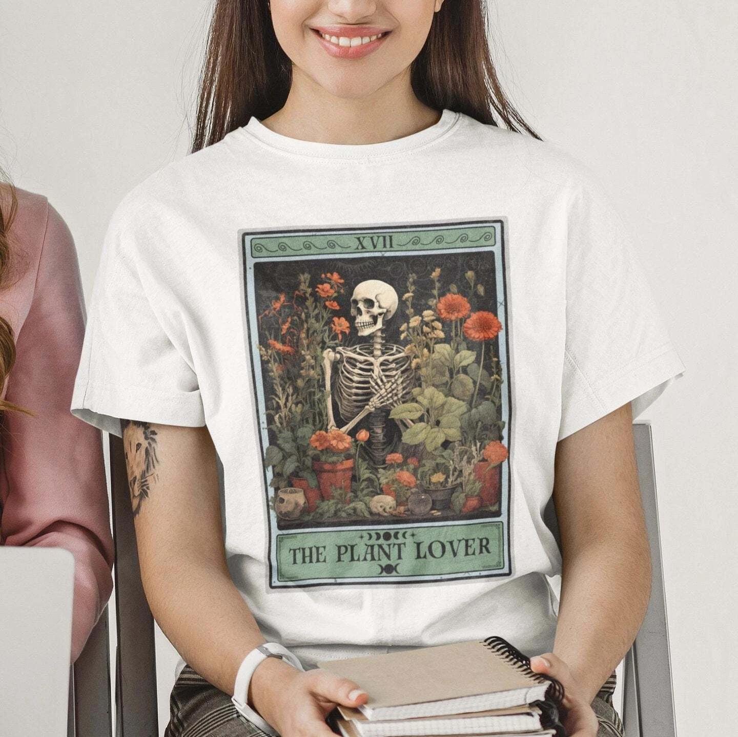 The Plant Lover Tarot Card Shirt, Herbology 3XL