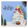 DIY Christmas Tree Decoration Kit for Kids - Handmade Tabletop Ornament Gift for Friends