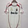 2006/07 season AC Milan home and away jersey No. 22 star KAKA retro jersey Barcelona short sleeve
