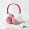 Windproof Faux Fur Ear Warmers Two Tone Foldable Earmuffs Stylish Thermal Ear Covers  Winter Season
