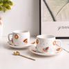 Cute Pizza Donut Relief Ceramic Cup&saucer Mugs Dining Table Coffee Mug Milk Cups Afternoon Tea Teacup Fruit Juice Container