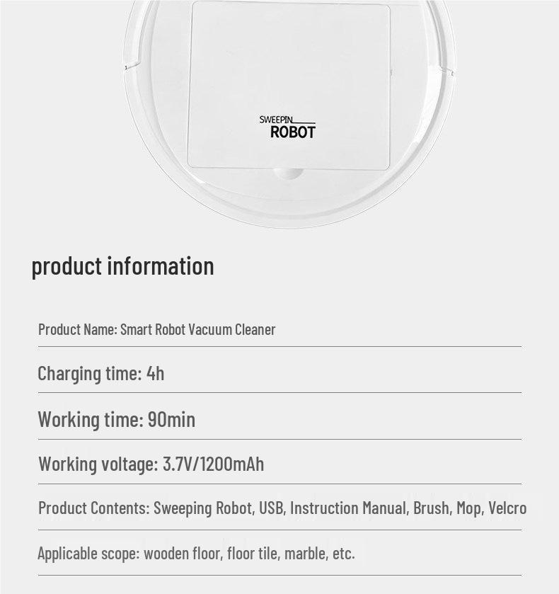 German-Designed Smart Robotic Vacuum Cleaner with High Suction Power for Sweeping, Mopping, and Wiping Floors