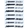 3D Xdrive 301 30d 35i 35d Car Fender Emblem Trunk Badge Sticker For X1 X3 X4 X5 X6 X7 Logo Accessories UQ9