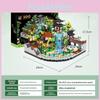 Ensemble de Briques de Construction Parc Animalier Avec Micro-Particules en Plastique ABS Pour Salle de Jeu Créative pour Enfants