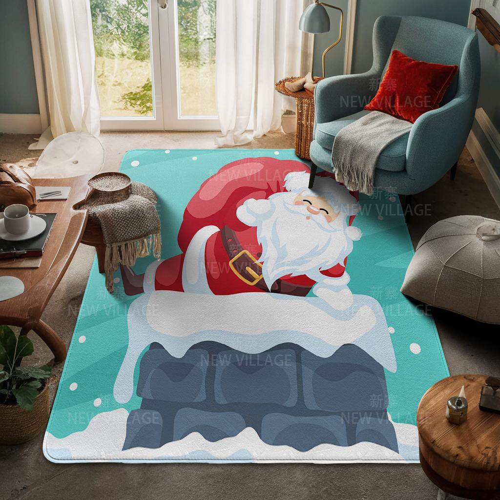 

Ковер у входа в дом Домашний коврик у двери Гостиная Ванная Комната Ноги ванная комната Нескользящие коврики с водопоглощением для ванной Счастливого Рождества зима 400mmx600mm