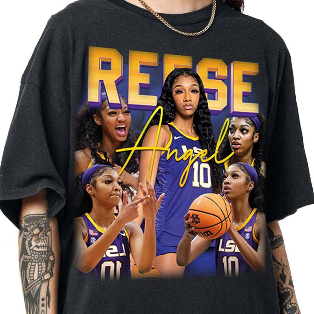 ANGEL REESE Vintage Shirt, Angel Reese Homage Tshirt, Angel Reese Fan Tees, Ange Unisex T-Shirt S