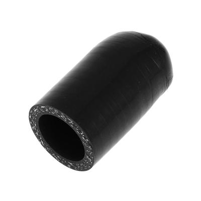 X AUTOHAUX Silicone Cap Silicone Plug Plumbing Handling Mecla Cap Plumbing End Cap Black